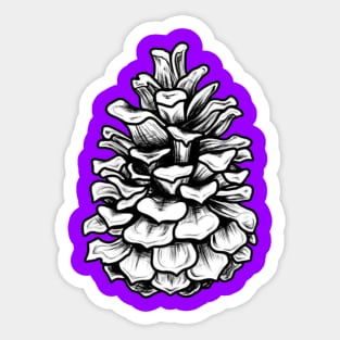 Save the Pine Cones Sticker